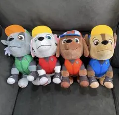 パウ・パトロール パウパトロール ビッグトラック ぬいぐるみ4体セット