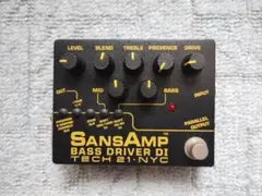 TECH 21 SansAmp Bass Driver DI (v2）のサムネイル