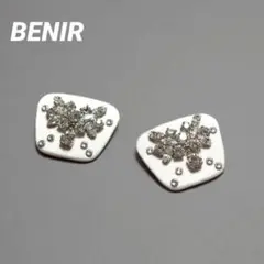 BENIR❤ベニル ブライダルシューズ専用 リボン アクセサリー ビジュー