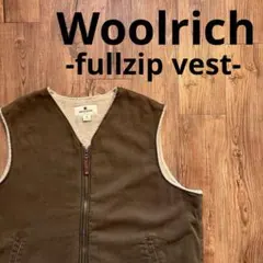 【値下げ可能︎‼︎】WOOLRICH ウールブラウンベスト 2025年最新】Wool rich カラー：ブラウン系 ベストの人気