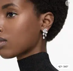 スワロフスキー Mesmera ドロップピアス