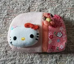 ちりめんキティちゃんポーチ