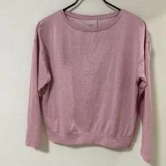 美品　GU GUACTIVE Lサイズ ピンク ドライテック　ヨガ　Tシャツ