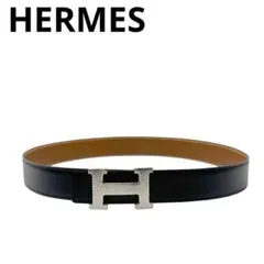 HERMES ベルト 《マイH》 18 ブラック パラジウム - メルカリ