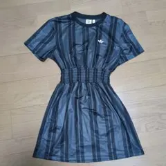 adidas ストライプ ミニワンピース Mサイズ