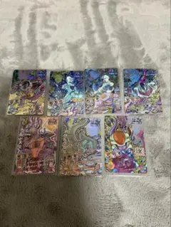 ドラゴンボールヒーローズ　CPまとめ売り旧弾　宇宙最強一族　７枚セット