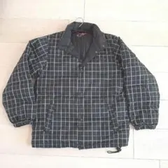 【訳あり】イーストボーイ　ダウンジャケット　チェック　ユニセックス　F　未使用