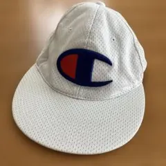 Champion キャップ ホワイト FREE SIZE