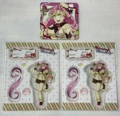 鬼滅の刃 バレンタイン アクリルスタンド コースター 甘露寺蜜璃