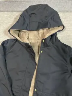 ネイビー フリースライニング ジャンパー