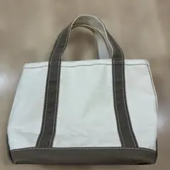USA製 美品L.L.Bean ボートアンドトート ジップトップ S グレー - メルカリ