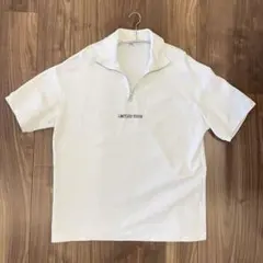 ZARA メンズ ハーフジップ M トップス 半Tシャツ カットソー