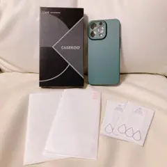 「ほぼ裸」CASEKOO iphone13proケース ガラスフィルム付属