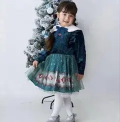 定価以下！新品　ディズニー　アナと雪の女王　ワンピース　リトシー　90cm