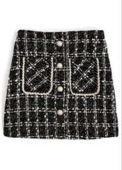 新品タグ付き sheller ブロックチェック キュロット - メルカリ