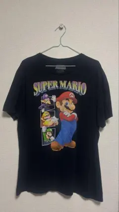 [最安値] SUPER MARIO スーパーマリオ キャラクター集合Tシャツ
