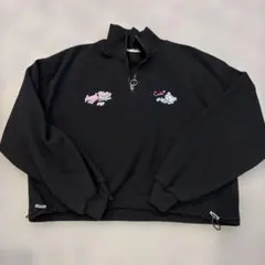 ハーフジップ トレーナー