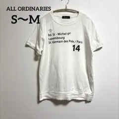 ALL ORDINARIES プリント Tシャツ ホワイト サイズ1 綿100%のサムネイル