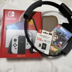 おまけ付き！Nintendo Switch 有機EL ホワイト＋リングフィット他