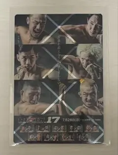 RIZINポテトスティック ポスターカードコレクション　No.04