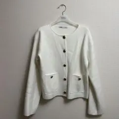 ボタン カーディガン