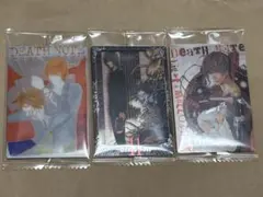 DEATH NOTE デスノート　ウエハース カード3枚　夜神月　L 魅上照