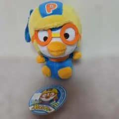 韓国限定　ポロロぬいぐるみ　ストラップ&タグ付き。