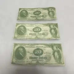 【レア】 未裁断　アメリカ　2ドル札　4枚　台紙つき 2ドル札32枚の未裁断シート。 : r/papermoney