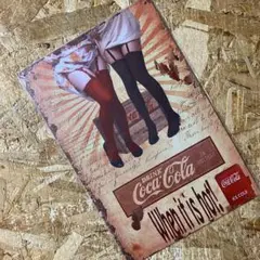 Coca-Cola ビンテージ広告ポスター