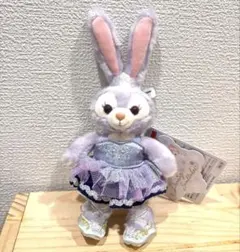 ステラルー　ぬいぐるみバッジ　ダンシングスノーフレークス ダッフィー、ステラ・ルー、リーナ・ベル！東京ディズニーシー