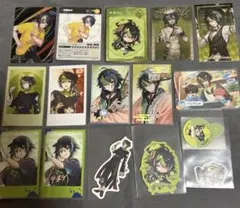 伊波ライ チェキ風カード＆ステッカー纏め売り