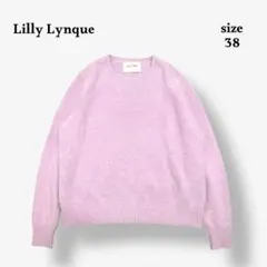 極美品✨リリーリン フォックスカシミヤ ベーシック クルーネックニット