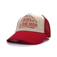 はるおちゃん様　アメカジ トラッカーキャップ メッシュヴィンテージ風 y2k刺繍