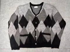 Barkers（バーカーズ）アーガイル柄カーディガン