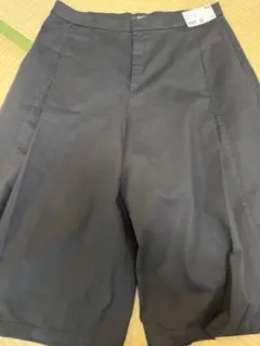 유니클로 C 코튼 큐롯 쇼트 렝스 블랙 3XL