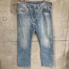 リーバイス 501 デニム W38L32 ライトブルー ジーンズ Y317