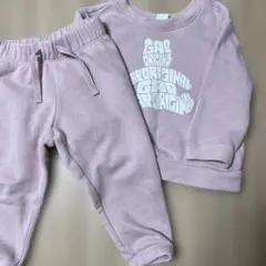 GAP トレーナー・パンツセット 18-24ヶ月 ピンク