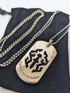新品未使用 CHROME HEARTS ドッグタグ ネックレス - メルカリ