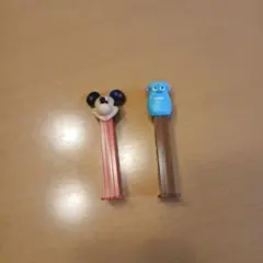 ディズニー ミッキー サリー PEZ 2個セット