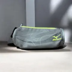MIZUNO 筆箱 ペンケース グレー×ライムグリーンのサムネイル
