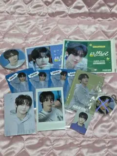 TWS ハンジン　PHOTO 缶バッジ　トレカ　シール　キーホルダー