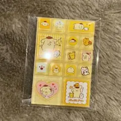 トレーディングミニタイルシール サンリオ ポムポムプリン