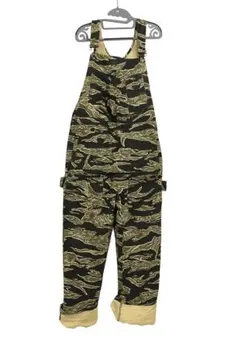 迷彩柄オーバーオール