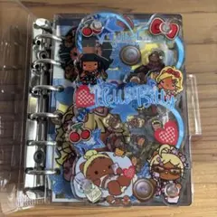 サンリオ日焼けキティ シャカシャカノート アクリルバインダー シール帳 A7