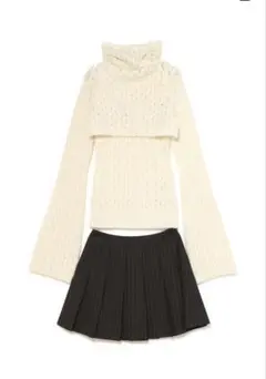 ANDMARY Judy pleats salopette set up - メルカリ