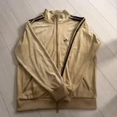 adidas ベロア トラックジャケット マスタード