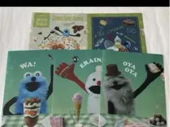 パペットスンスン　クリアファイル　ファミマ　5種類　コンプリート