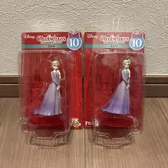 ディズニークリスマスオーナメント 一番くじ　エルサ 2個セット