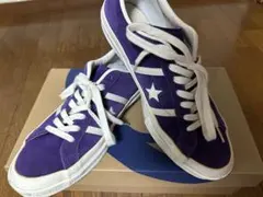 CONVERSE ワンスター スニーカー パープル 27.5cmのサムネイル