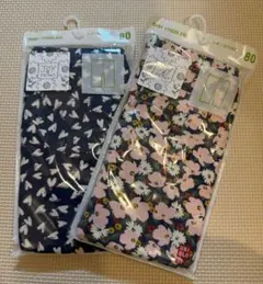 ユニクロ UNIQLO JOY OF PRINT レギンス 7分丈　80cm